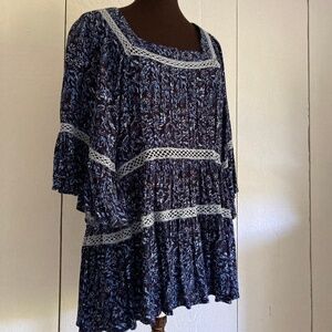 Free People XS Talk About It Tunic NWOT